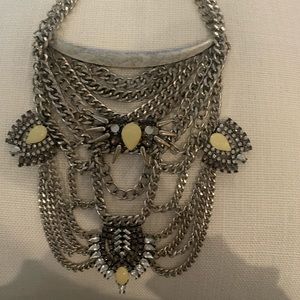 Nordstrom chunky silver chain necklace